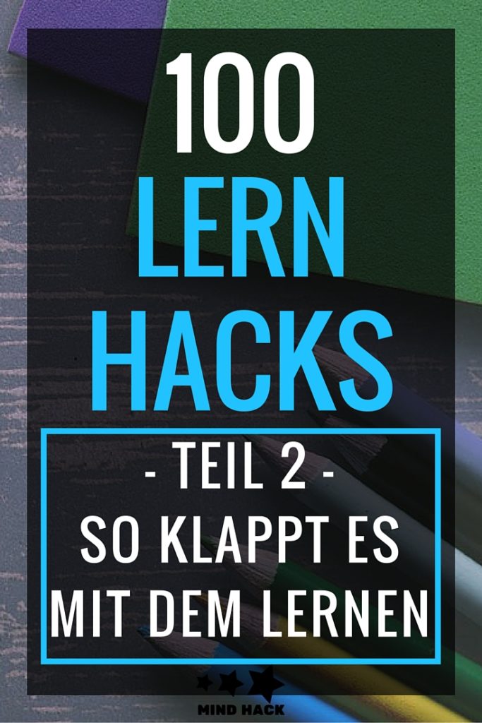 100 Lern Hacks 50 Tipps Lernen