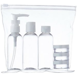 Minimalistisch Packen Handgepäck Reisepackungen Hygiene Shampoo Duschen